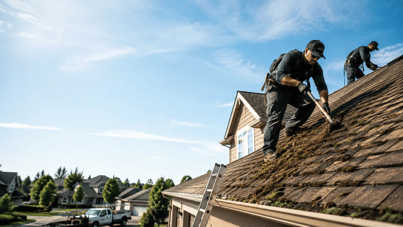 Roof Moss Removal in Benton, IA near me